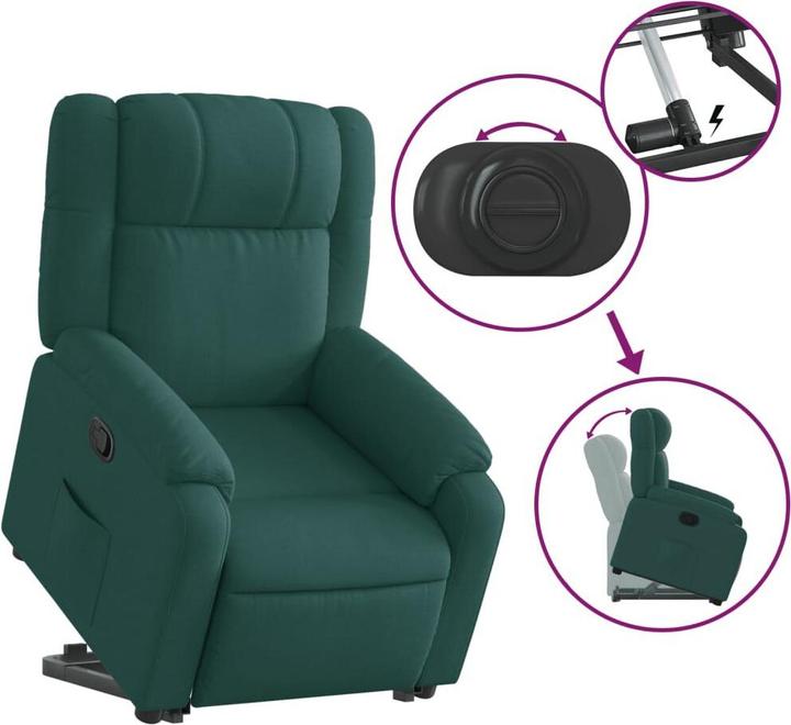 Image du produit vidaXL Relaxsessel mit Aufstehhilfe