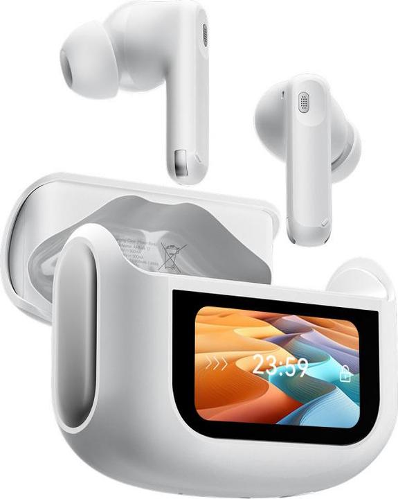 Actual product image Blackview Airbuds 12 (Écran d'Affichage Tactile - Bluetooth 5.4) Blanc (Wireless)