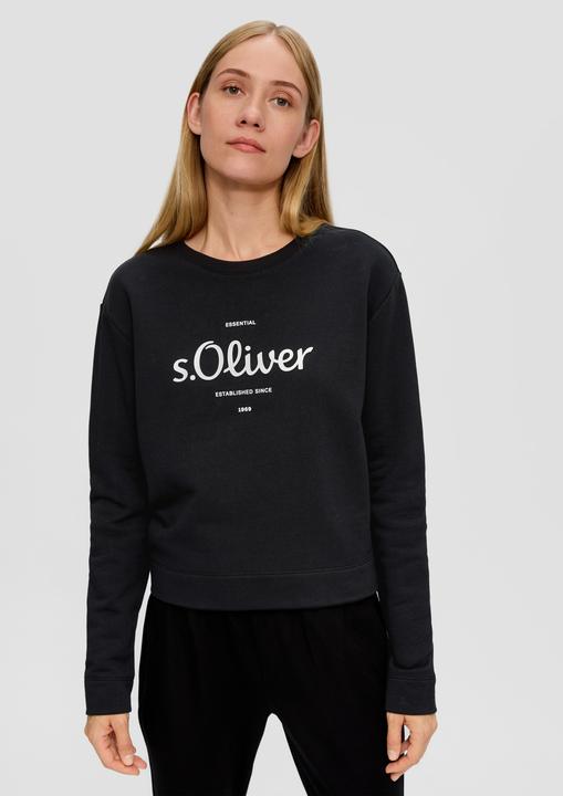 Produktbild s.Oliver Sweatshirt Sweatshirt aus Baumwollstretch (32)