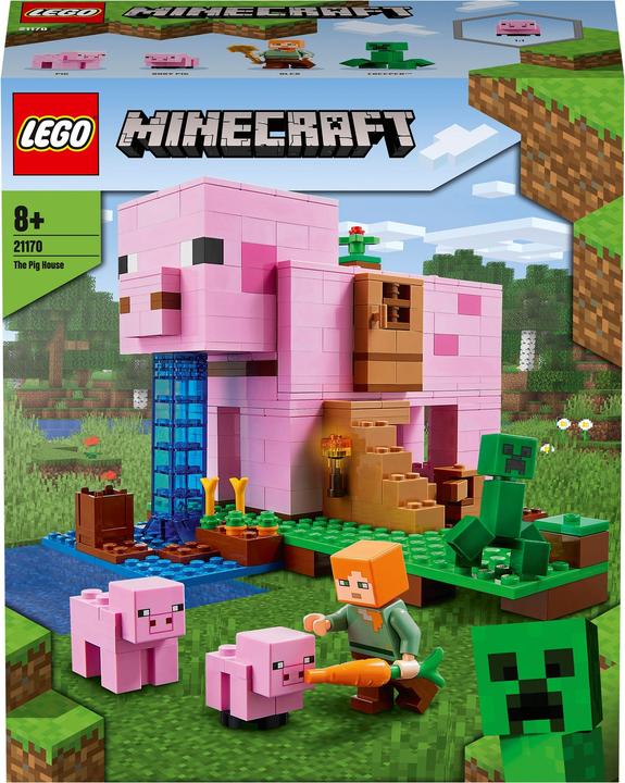 Produktbild LEGO Das Schweinehaus (21170, LEGO Minecraft)