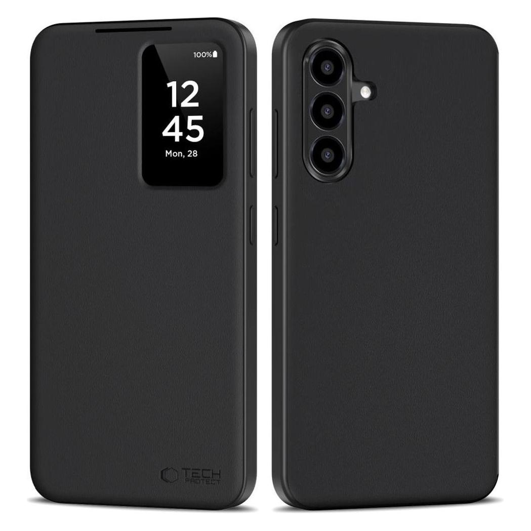 Tech-Protect Smart Wallet Case (Samsung Galaxy A56), Smartphonehoes, Zwart