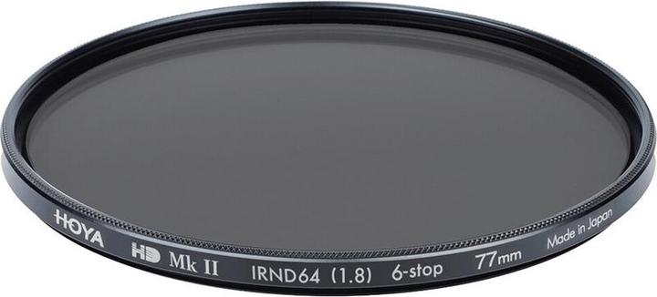 Produktbild Hoya Filter HD MkII IRND64 (1.8) 67mm (67 mm, ND- / Graufilter, 67 mm)