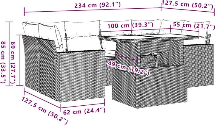 Produktbild vidaXL Aliya