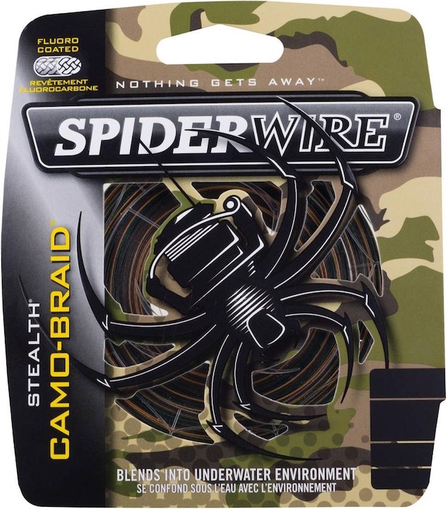 Immagine prodotto Spiderwire Stealth Smooth CAMO (12.70 kg, 0.13 mm)