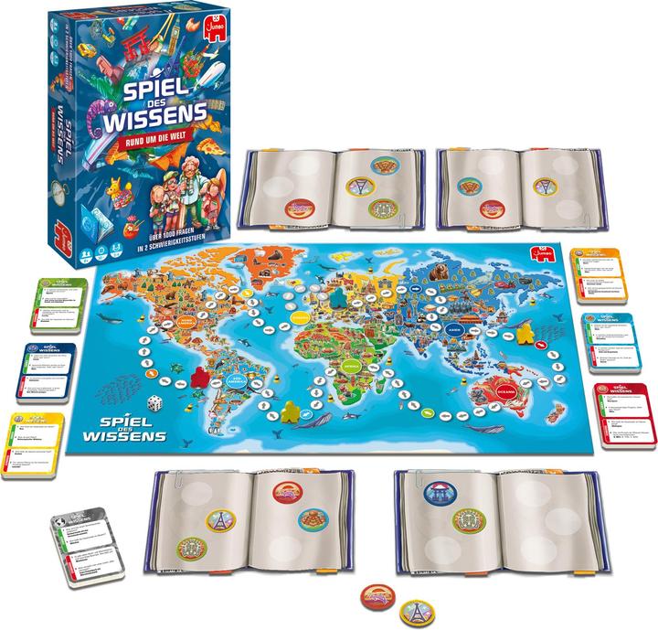 Produktbild Jumbo Spiel des Wissens - Rund um die Welt (Deutsch)