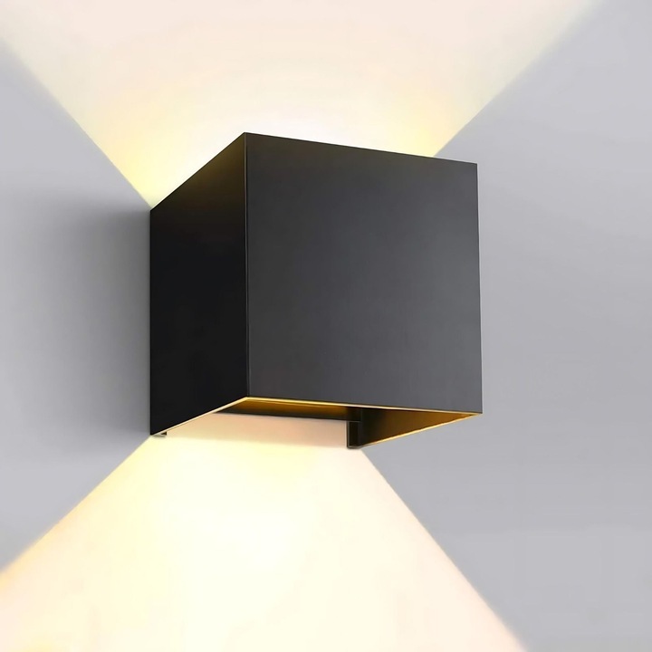 Produktbild Hermex LED-Wandleuchte Wandlampe Up-Down-Wandleuchte Fassadenleuchte Wandstrahler (1000 lm, IP65)