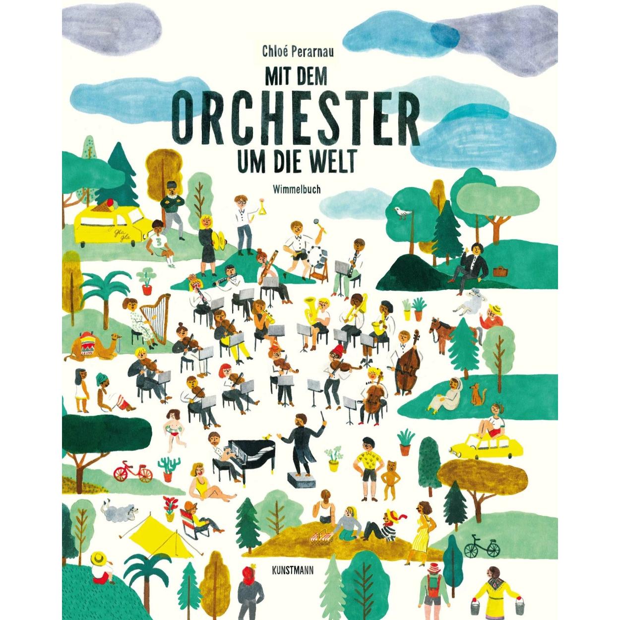 Mit dem Orchester um die Welt, Kinderbücher von Mathilde Lully, Chloé Perarnau