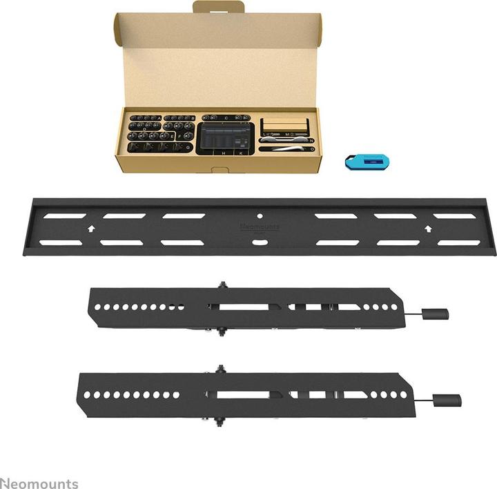 Actual product image Neomounts Wall Mount WL30S-850BL16 Black (Wall, 82", 70 kg)