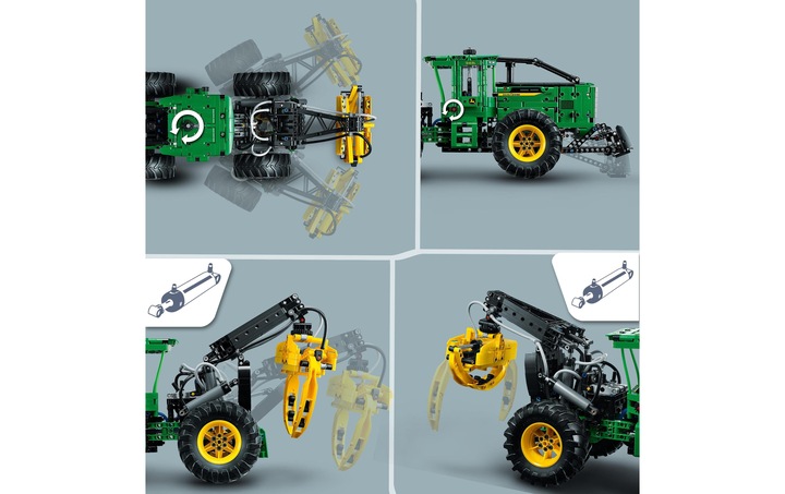 Actual product image LEGO John Deere 948L-II Skidder (42157, LEGO Technic)