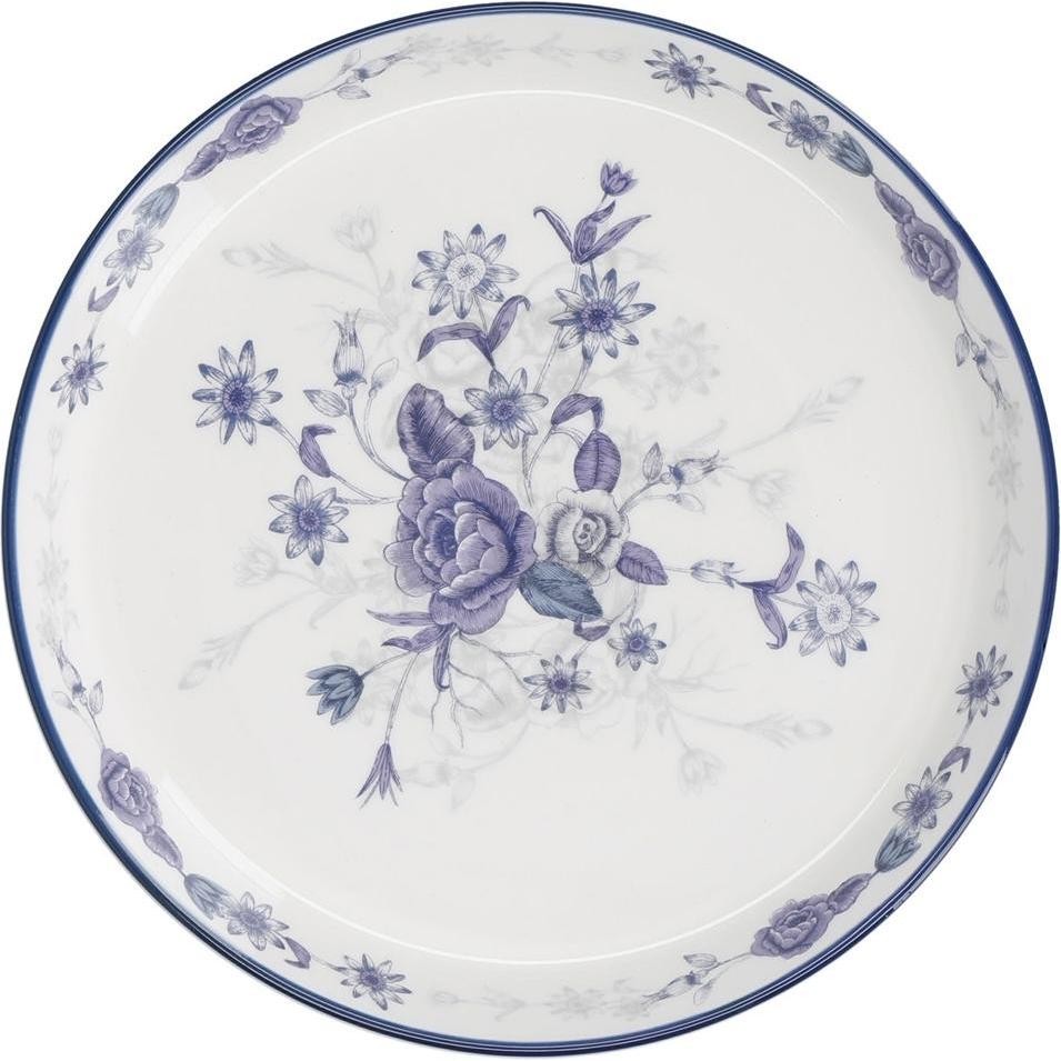 neuetischkultur Kuchenteller 20 cm, Teller, Blau, Weiss