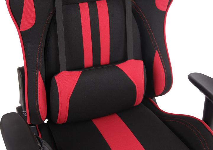 Actual product image CLP Limit XM office chair fabric, black/red