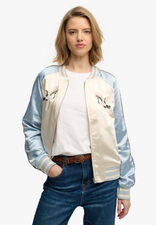 Actual product image Superdry Suikajan Embroidered Bomber Jacket (M)