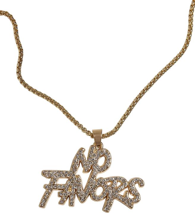Immagine prodotto Urban Classics Collana No Favor (100% lega di zinco, Array)