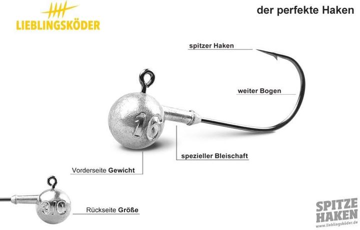 Produktbild Lieblingsköder Spitze Haken Mix