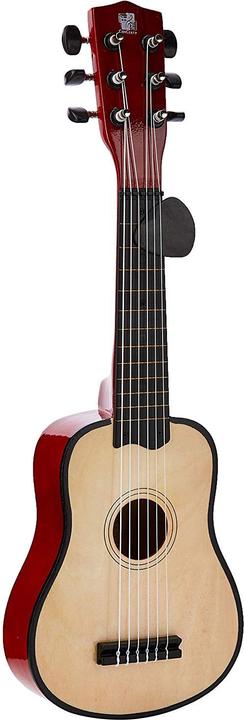 701201P Guitare 55 cm avec médiator, Guitare pour enfants en bois, Instrument de musique