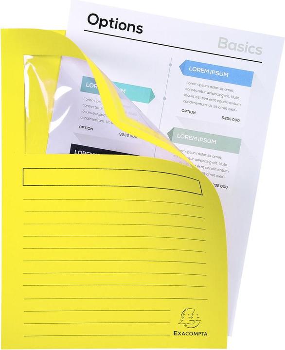 Produktbild Exacompta Sammelmappen - Aktendeckel (A4, 40x)