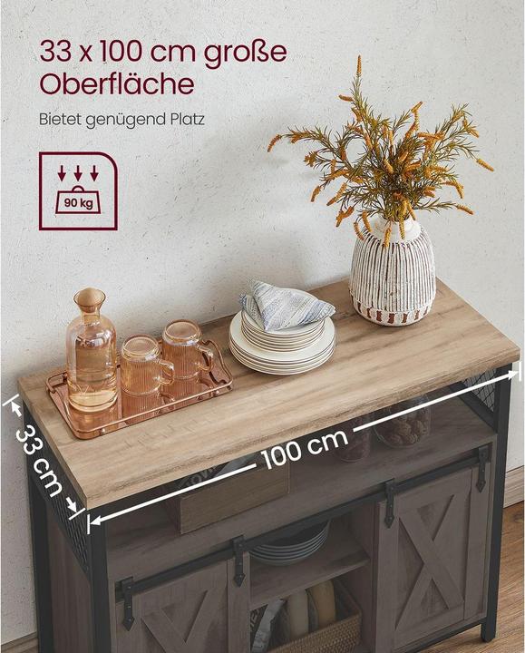 Image du produit Vasagle Sidey (100 x 33 x 80 cm)