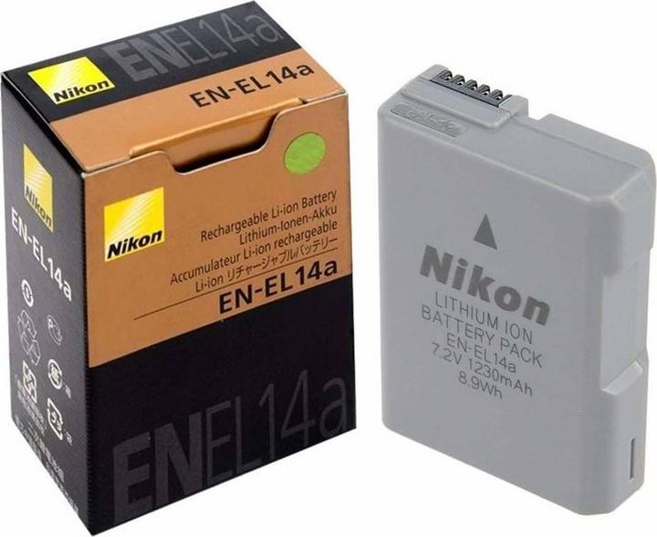 Actual product image Nikon EN-EL14a (Camera battery)