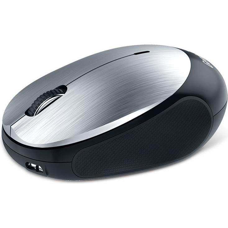 Genius NX-9000BT Maus (Kabellos), Maus, Silber