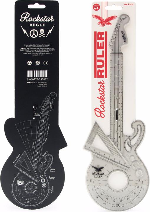 Actual product image Suck UK Rockstar Guitar (35.70 cm, Plastic)