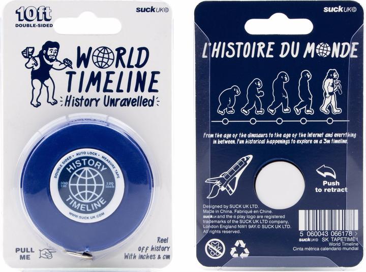 Produktbild Suck UK World Timeline Tape (58 mm)