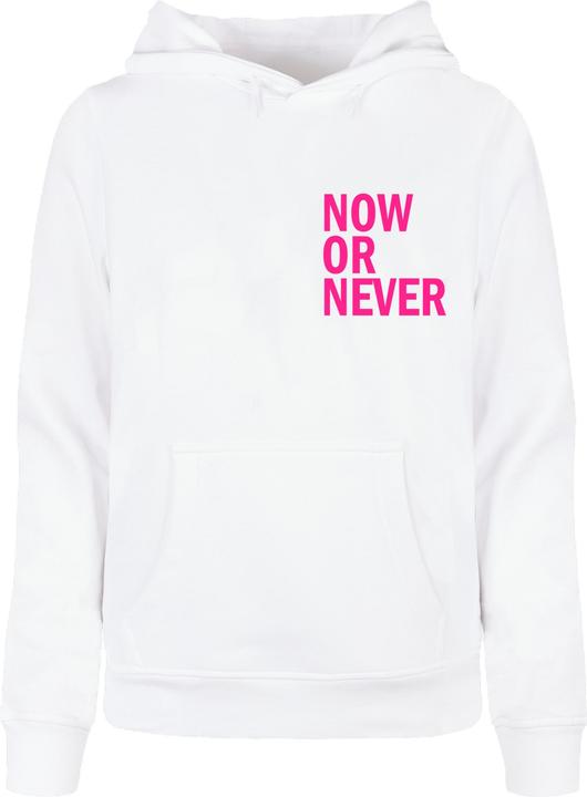 Produktbild Merchcode Ladies Now Or Never Basic Hoody - 113671 (L)