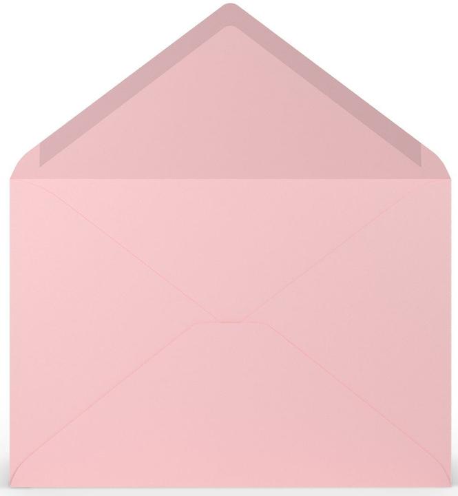 Image du produit Magni 220711523 - Coloretti enveloppes, 80 g/m², DIN C5, rose, 5 pièces (C5, 5 x)