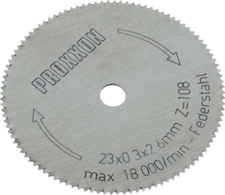 Actual product image Proxxon Saw blade for