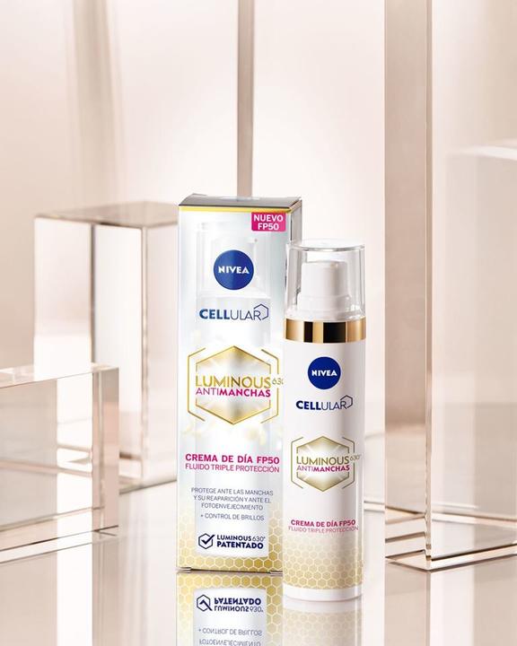 Image du produit NIVEA Luminous 630o Antimanchas Crema Día SPF50 (40 ml) (Lingettes nettoyantes pour le visage, 40 ml)