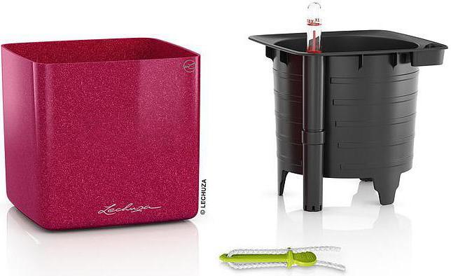 Produktbild Lechuza Cube Glossy 14 (14 x 14 x 14 cm)