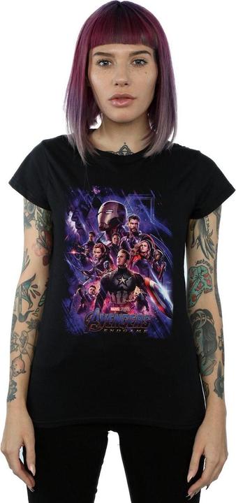 Immagine prodotto T-shirt en coton Femmes/Ladies Avengers Endgame Movie Poster (M)