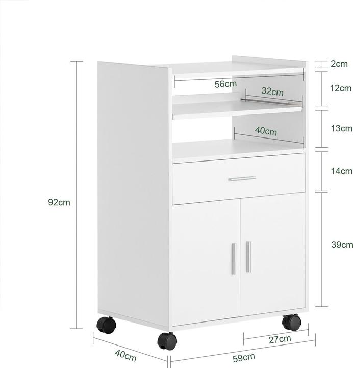 Actual product image SoBuy Kitchen cabinet