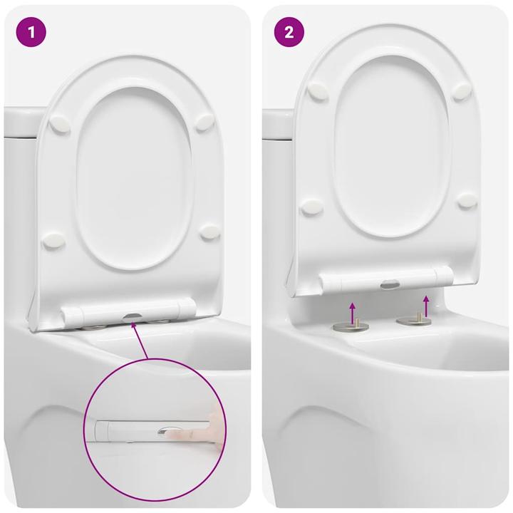 Produktbild vidaXL Toilettensitz