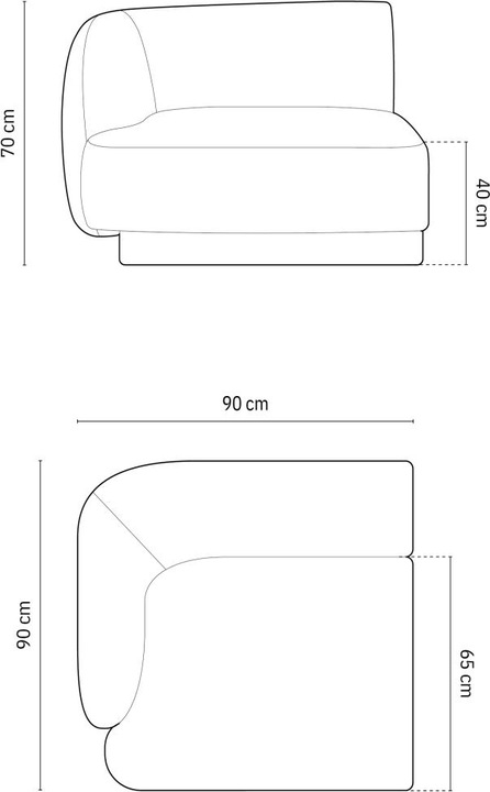 Produktbild Micadoni Miley (2-Sitzer, 3-Sitzer, 4-Sitzer)