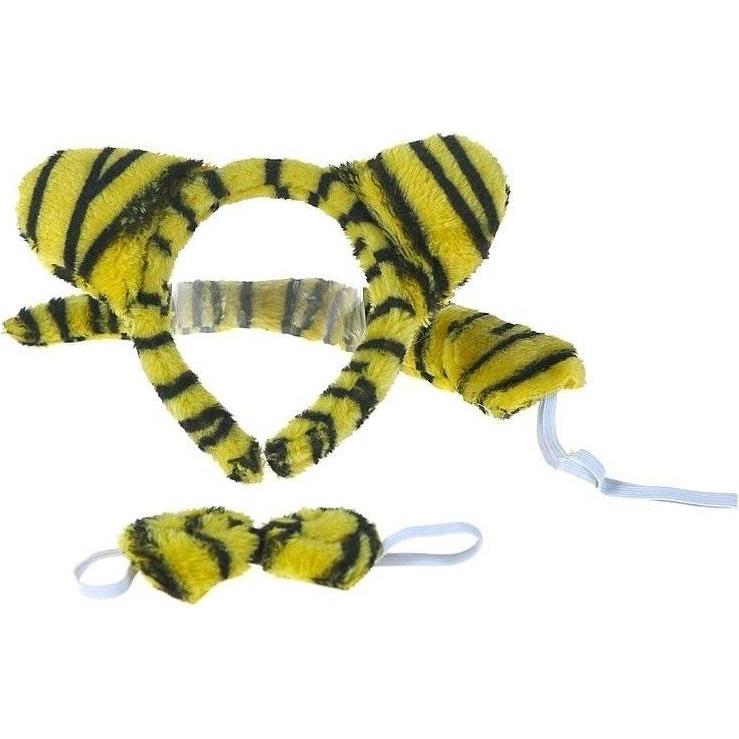 Adar Tiger-Stirnband mit Plüschschwanz (54612071)