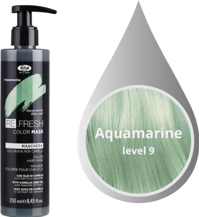 Immagine prodotto Lisap ReFresh Colour Mask Acquamarina 250ml (250 ml)