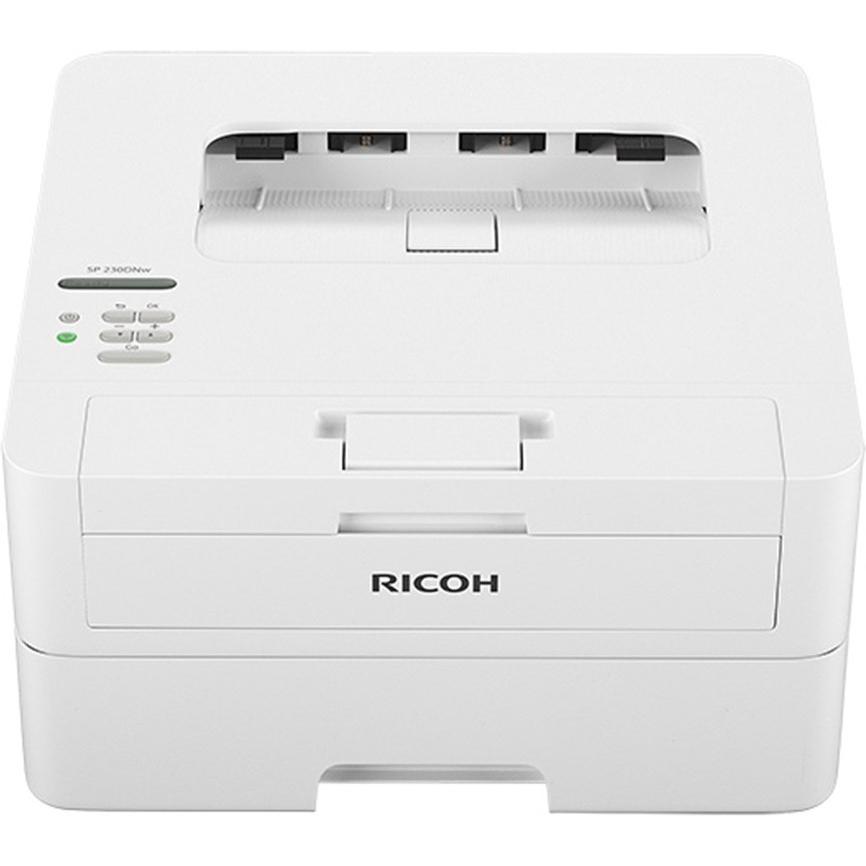 RICOH SP 230DNw (Laser, Schwarz-Weiss), Drucker, Weiss