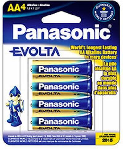Actual product image Panasonic Evolta (4 pcs., AA)