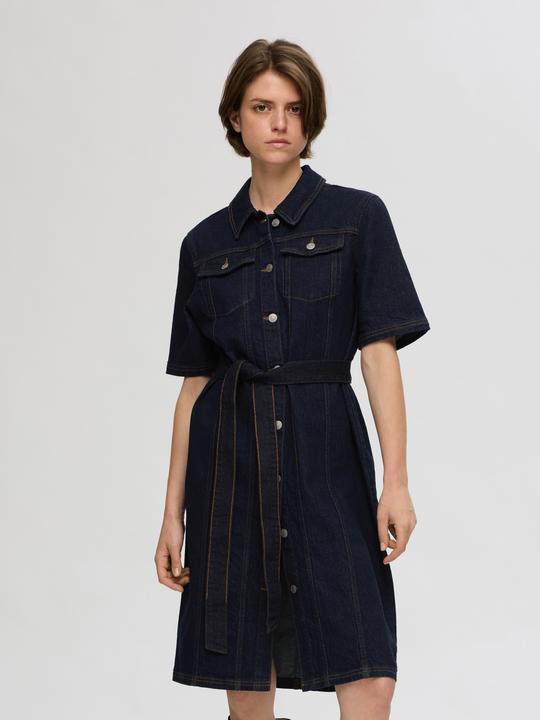 Actual product image Selected Femme Short-sleeved denim dress (34)