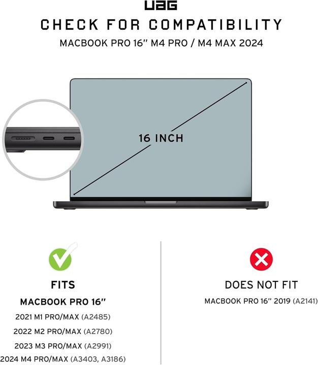Produktbild UAG Plyo (16", Apple)