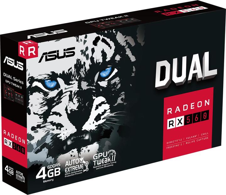 Produktbild ASUS Radeon RX 560 (4 GB)