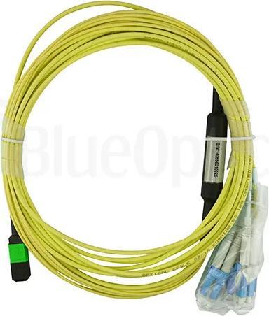 Produktbild BlueOptics Alcatel-Nokia 3HE13897AA-50 kompatibles MPO-4xLC Singlemode Patchkabel 50 Meter (50 m)