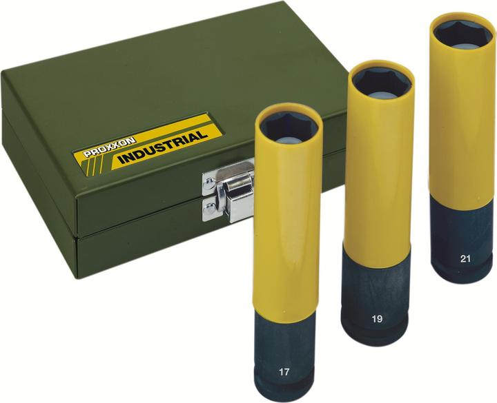 Produktbild Proxxon Aussen-Sechskant Kraft-Stecksc (19 mm, 21 mm, 17 mm)