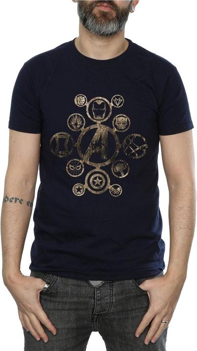 Image du produit Universal Textiles T-shirt en coton pour hommes avec icônes (3XL)
