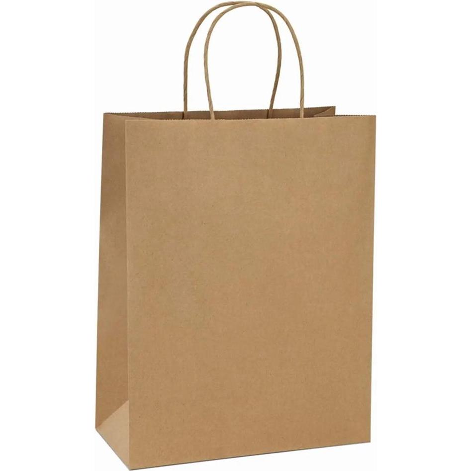 Bestpak, Verpackungsmaterial, BSTech Torba Papierowa z rączką brązowa 150x80x210 25 szt 120 gsm (25 Stück)