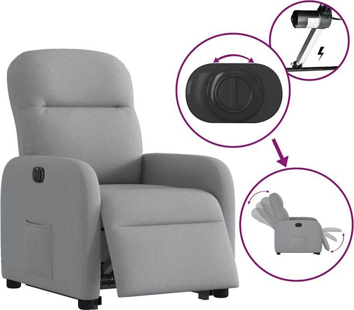 Produktbild vidaXL Relaxsessel mit Aufstehhilfe