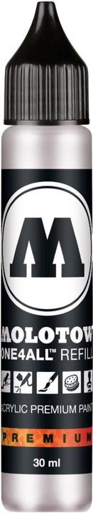 Molotow Refill One4all Nachfüllfarbe 30ml signal white (1 Stück, Weiss)