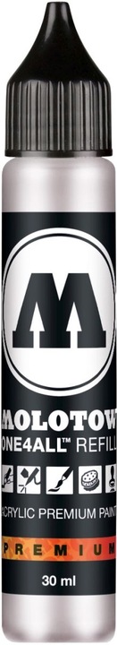 Produktbild Molotow Refill One4all Nachfüllfarbe 30ml signal white (Nachfülleinheit, Weiss)