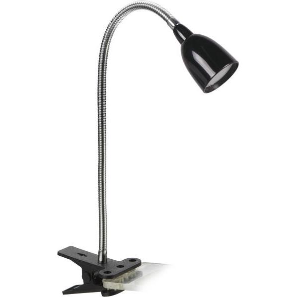 Nielsen Light, Wandleuchte + Deckenleuchte, Klemspot Kobra LED Sort