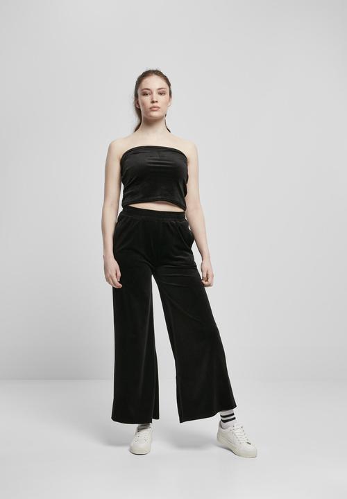 Actual product image Urban Classics Ladies Short Velvet Tube Top (3XL)